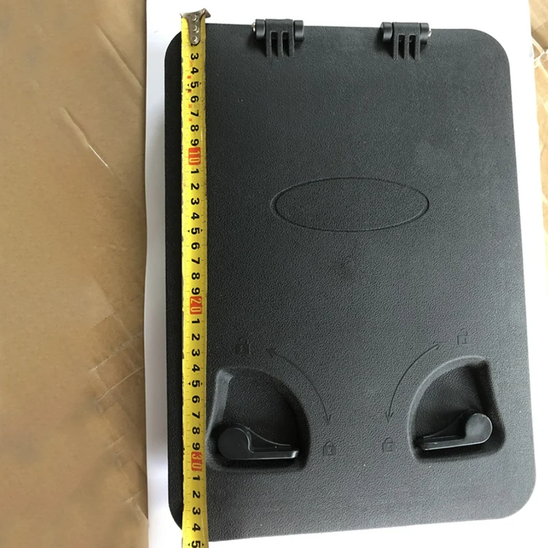 

B06C-Black Square Non Slip Inspection Hatch Cover Marine Deck Access Hatch & Lid