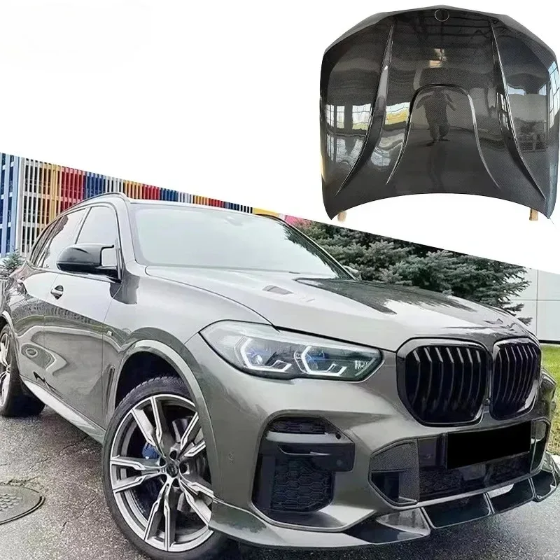 

High Quality Carbon Fiber Engine Bonnet Hood Engine Cover for X5 G05 X6 G06 X5M F95 X6M F96