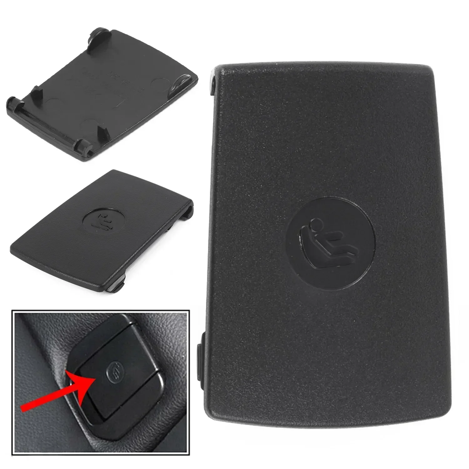 Rear Child Seat Safety Anchor ISOFix Cover Flap For BMW 3 Series F30 F31 F20 F21 F22 F80 F34 E84 E90 E87 52207319686