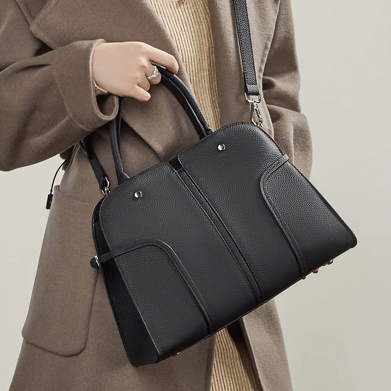 

Сумки-тоуты Toptrends из натуральной воловьей кожи для женщин 2026: роскошные дизайнерские сумки-шопперы, рабочие женские сумки через плечо и кроссбоди