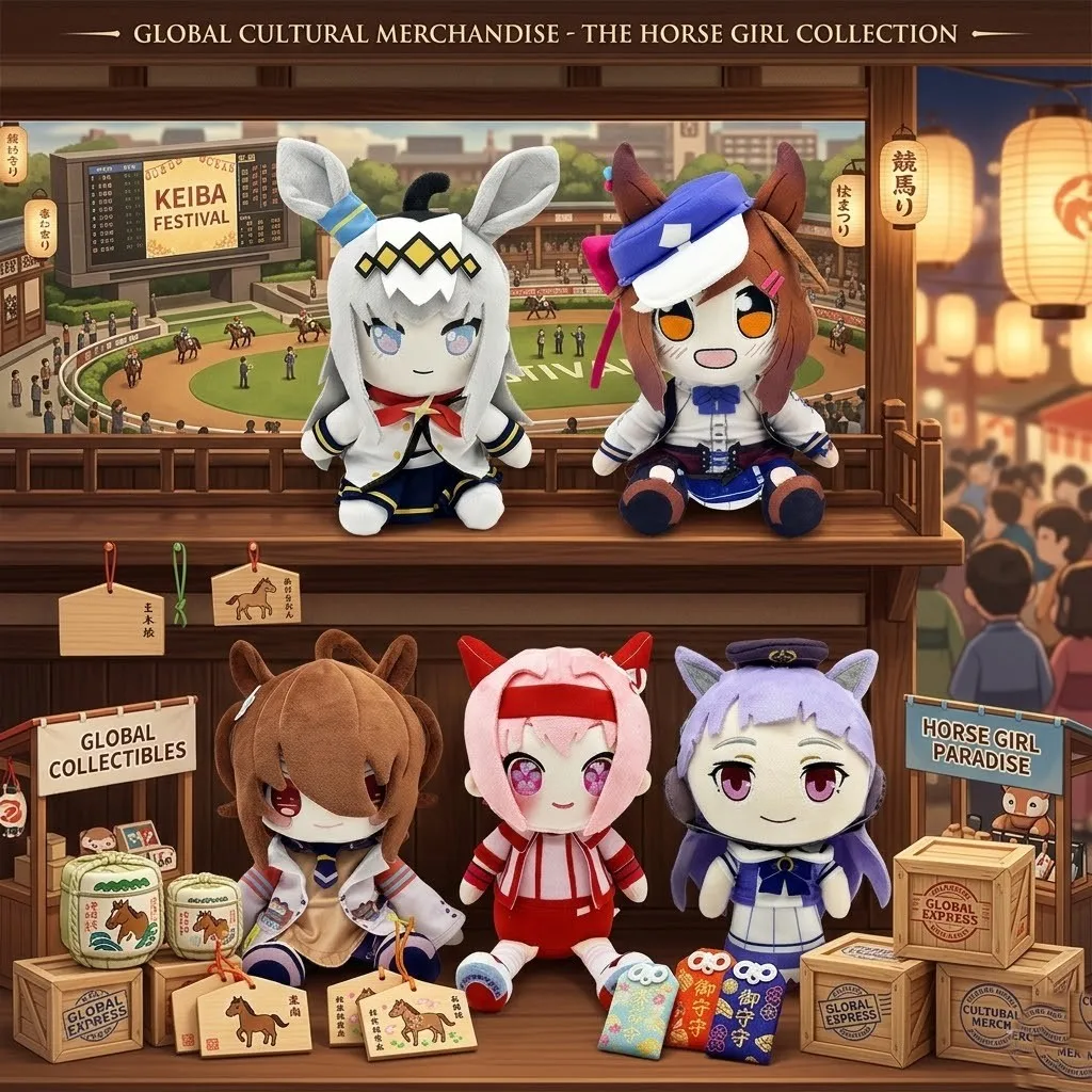 

Плюшевая игрушка Uma musume, 12 дюймов, персонаж мультфильма из популярного телесериала, мягкая плюшевая игрушка, подарок для детей, мальчиков и девочек, коллекционная вещь