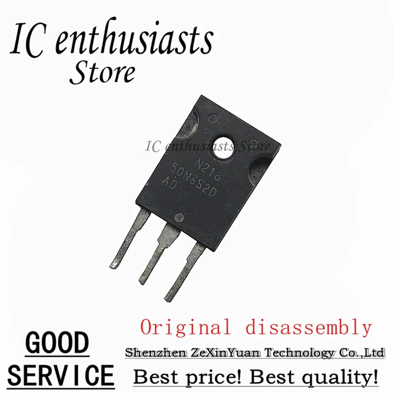 

10PCS HGTG50N6S2D 50N6S2D 75A 600V TO-247 Original disassembly