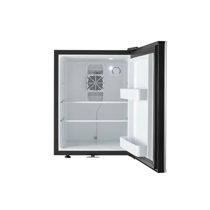 Compact refrigerator 40L glass door no noise minibar thermoelectric hotel mini refrigerator