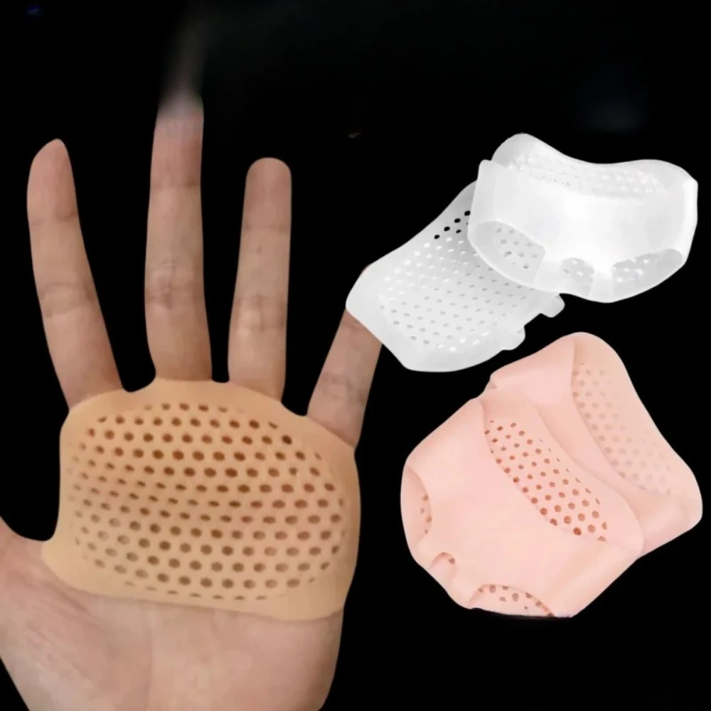 2개입 안티 글러브 피트니스 운동 요가 미끄럼 방지 전문가용 아이언 팜 보호 실리콘 장갑 손발 관리 도구