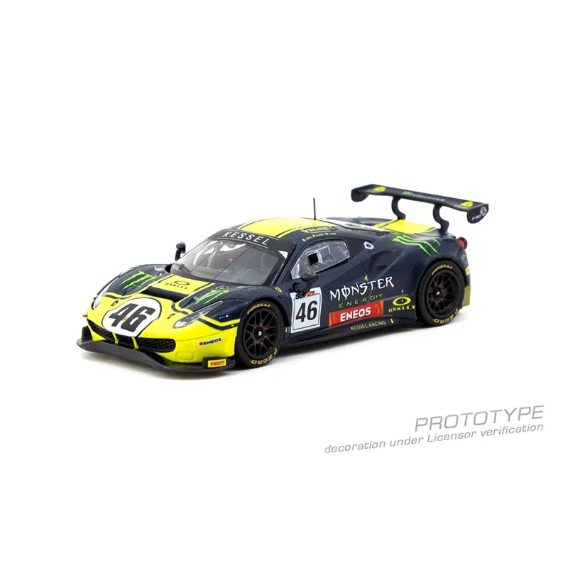 PreSale TW 1:64 Ferrari 488 GT3 2019 Diecast Car Model Collection Miniature Toy Tarmac Works