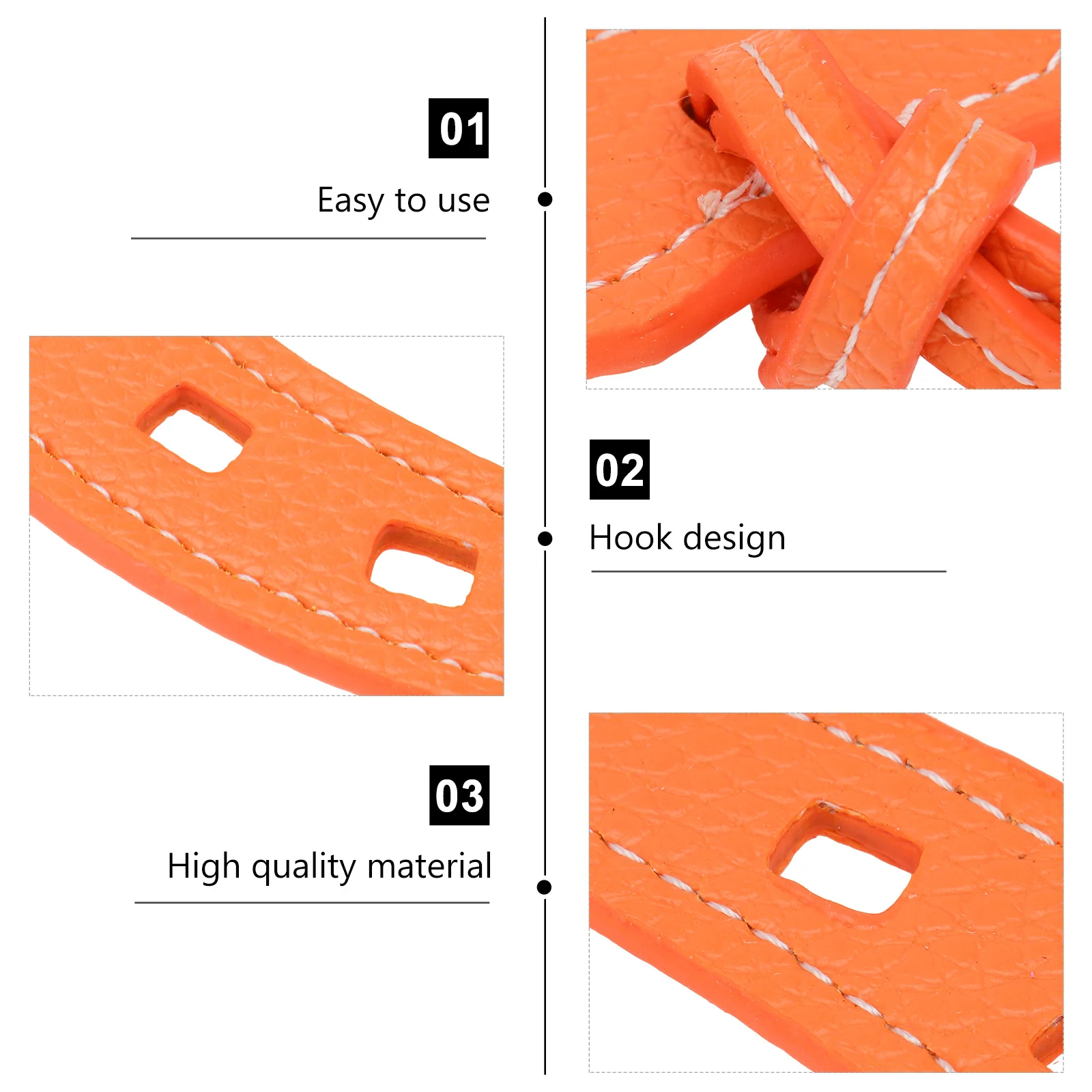 حدوة الحصان قلادة بو البرتقال الإبداعية شنقا حلية الأزياء حقيبة قلادة المفاتيح الزخرفية حقيبة أنيقة سلسلة سحر #1