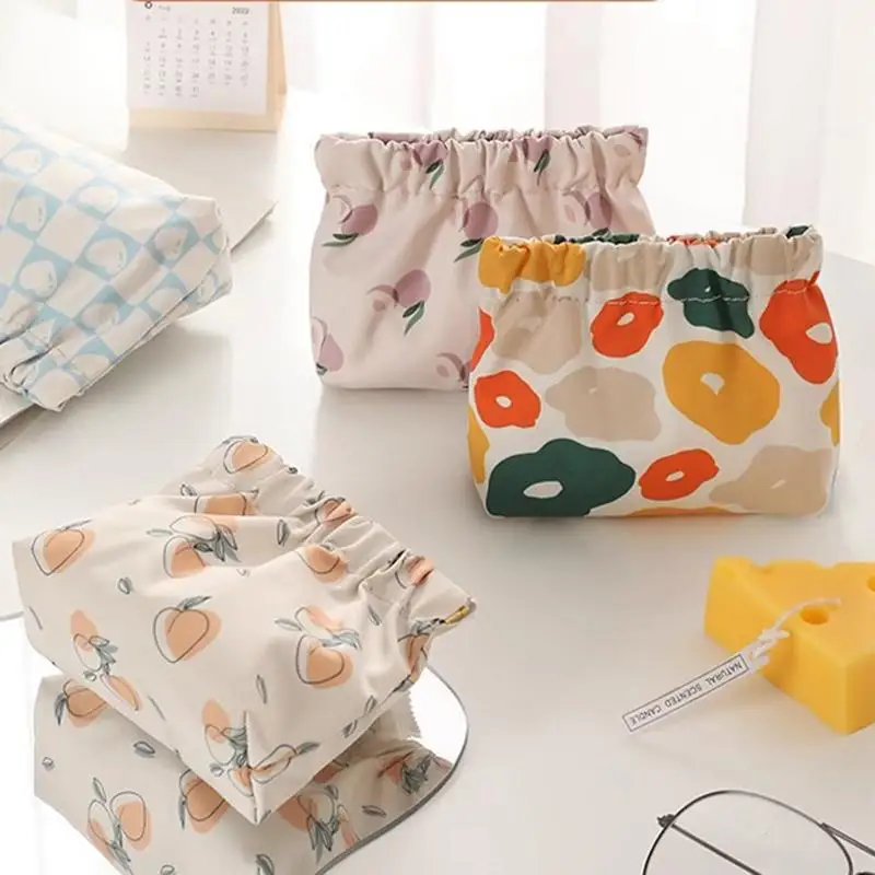 

PU Mini Lipstick Storage Bag Small Accessories Container Pouch Key Jewelry Organizer Portable Coin Purse For Ladies Women Gift