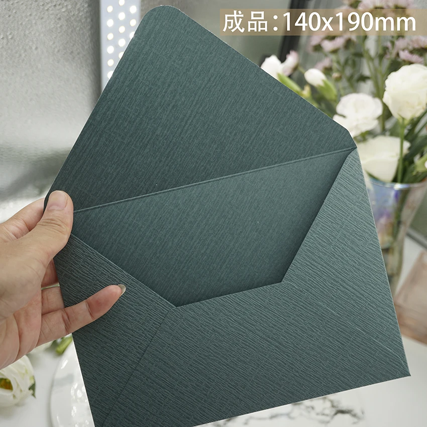 Envelopes 30 peças 19x14cm 250g espessamento papel perolado para convites de casamento cartão postal envelope caixa de presente de negócios de alta qualidade