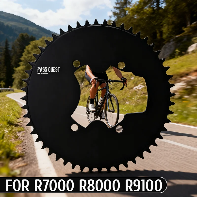 

110bcd Aero Chainring For Shimano 105 R7000 Ultegra R8000 Dura Ace 9100 Crankset 110 Bcd Narrow Wide Chainring