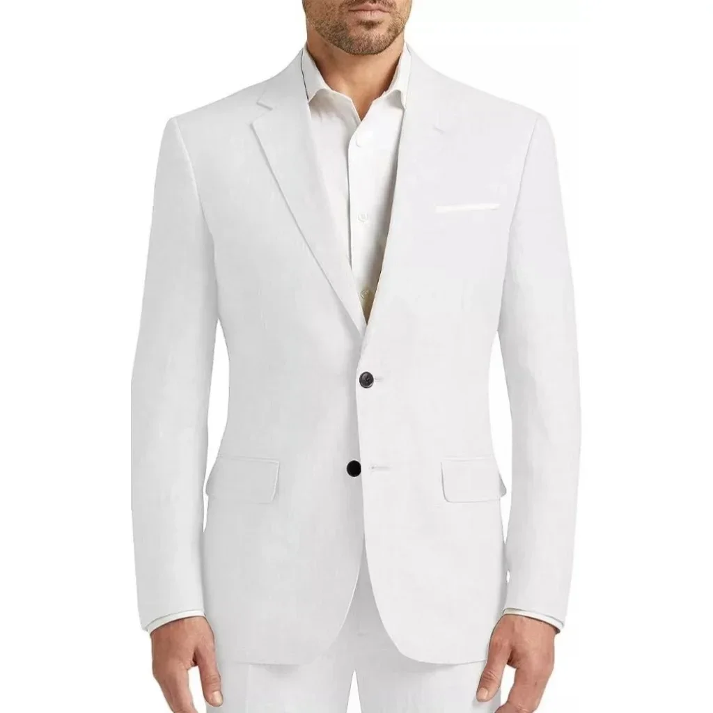 

Men's Slim Fit 2-Piece Suit Elegant Wedding Business Tuxedo Set with Blazer And Pants for Brides And Wedding Dresses