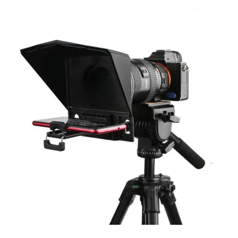 T2 teleprompter, mobile phone SLR portable teleprompter tablet, external shot small teleprompter tablet