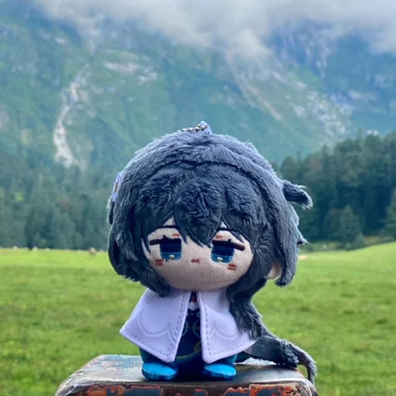 Kawaii colapso Star Sky juego ferroviario que rodea la muñeca Huohuotopa muñeca de rama plateada Xiluwa felpa Ruanmei accesorios de mochila