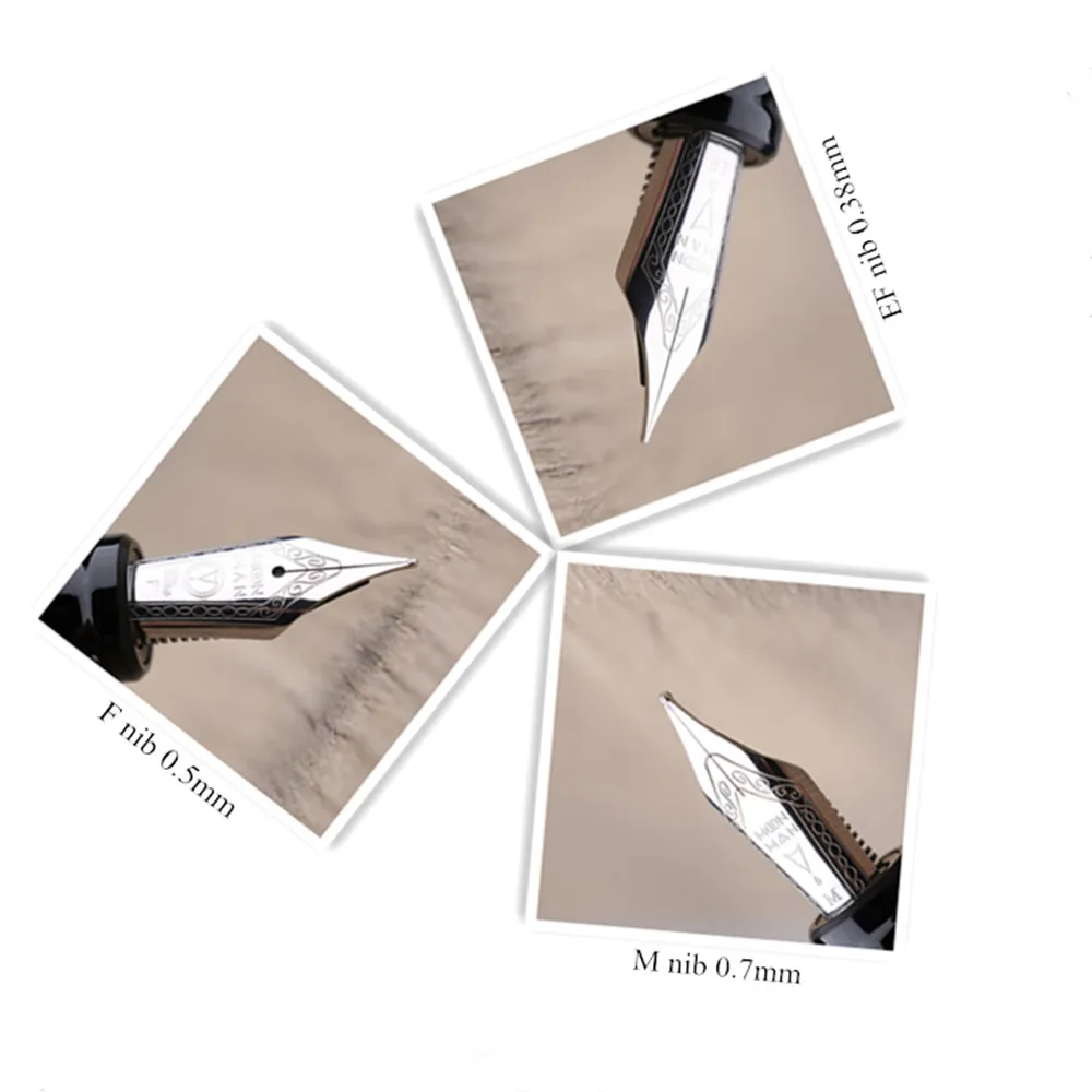 MAJOHN T5 قلم حبر المكبس المعدني إيريديوم EF/F/M بنك الاستثمار القومي طالب الكتابة الحبر هدية القلم للمدرسة مكتب لوازم مكتبية