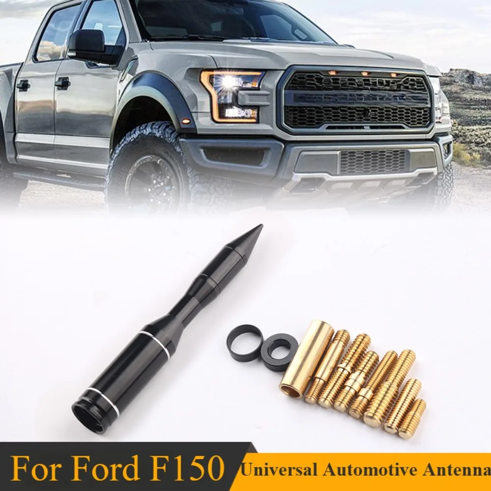 

Car Aerials for Ford Bullet Antenna Cherokee Dodge Raptor F150 Modified Antenna Chevrolet GMC Universal type Accessories