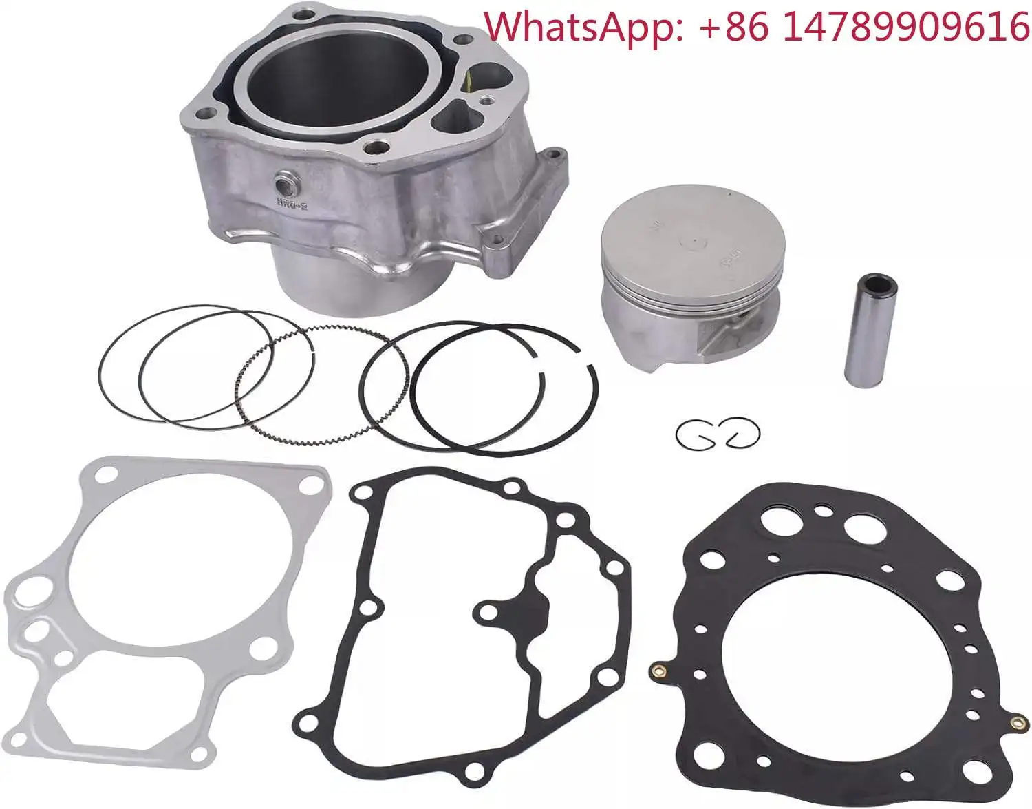 56mm Big Bore Cylinder Piston Kit Custom Repair Parts For 500cc 4x4 ATV Engine Full Set Long Service Life