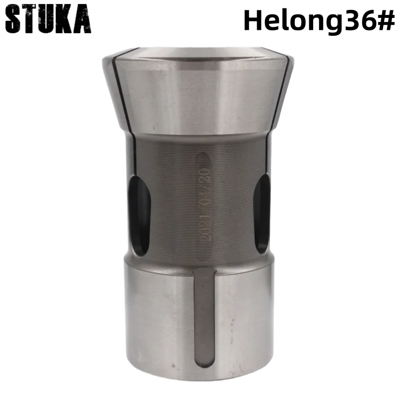 

Round Hole HeLong 36# Type CNC lathe Back Pull collet Spring Steel High Precision Chuck