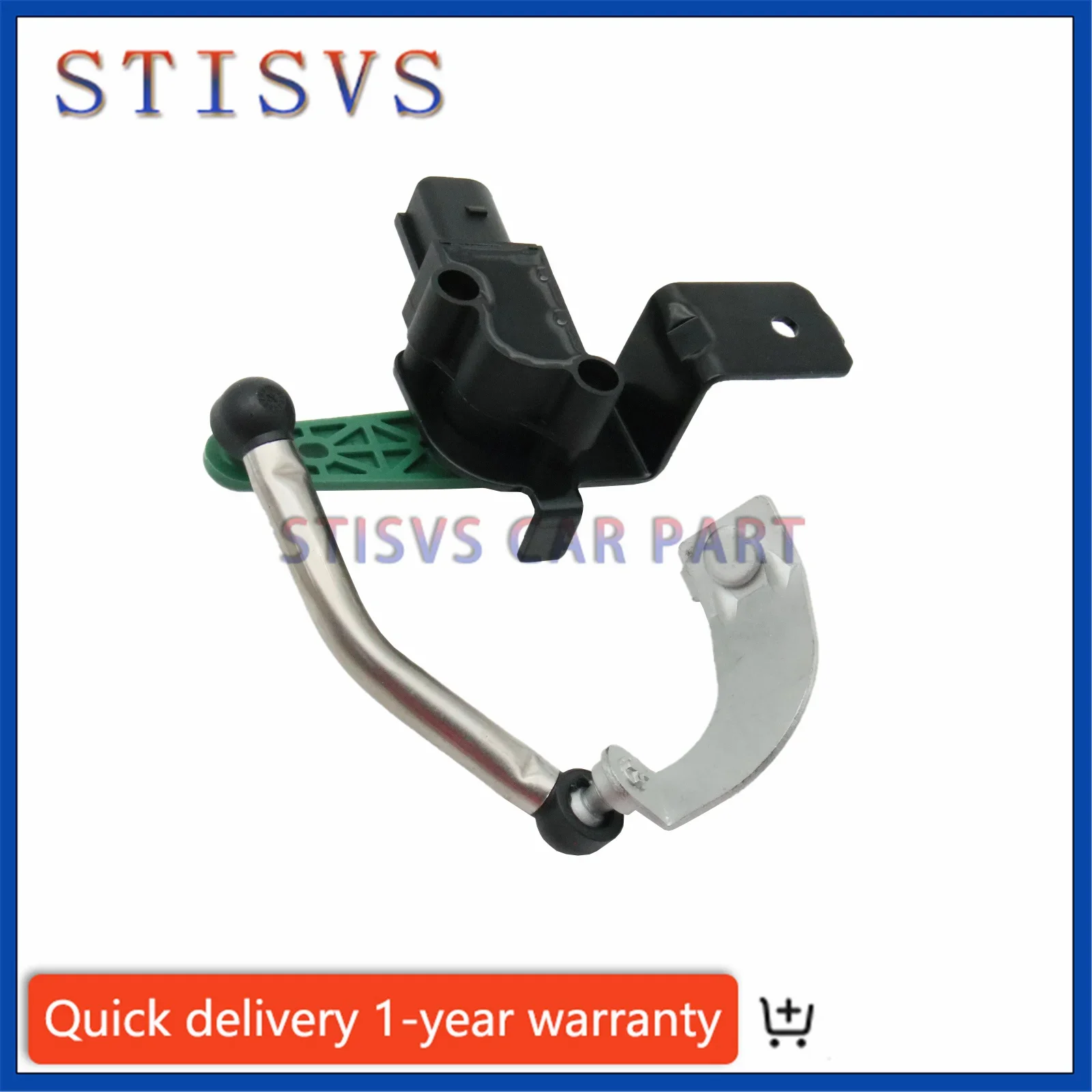 자동차 전면 우측 헤드라이트 레벨링 센서, VW Eos 골프 파사트 B6/B7 Scirocco Sharan Tiguan Touran 2007-2018, 3C0412522B