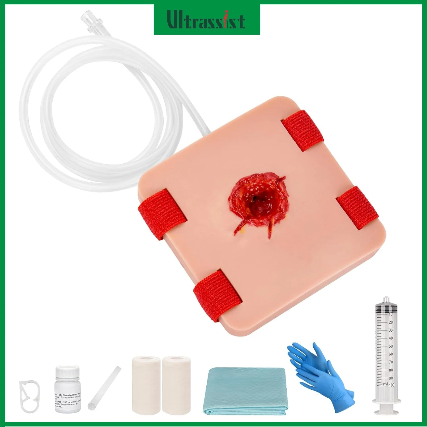 Ultrassist Bullet Wound Trainer Model Wearable Hemostasis Wound Packing Stop the Bleeding Training for Medical Student Education