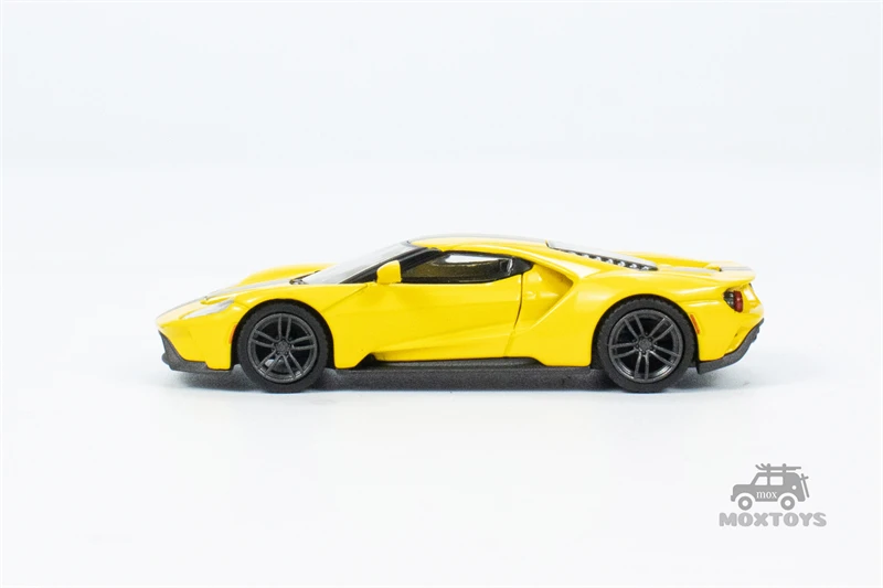 MINI GT 1:64  Ford GT Triple Yellow Diecast Model Car