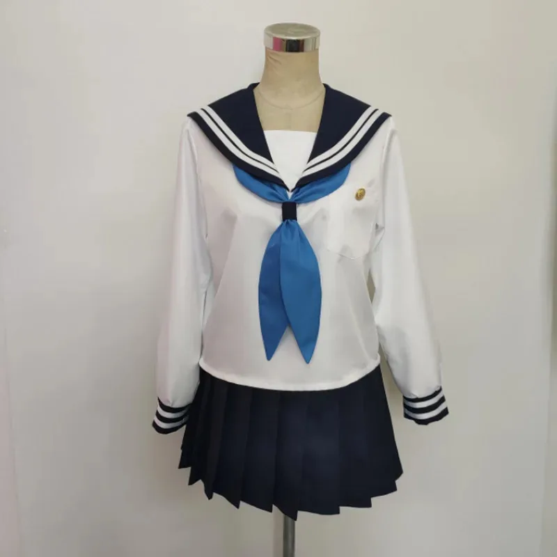 AIAI 2025Anime Eru Chitanda Girl Summer School Cloth Uniform Cosplay Costume Customized