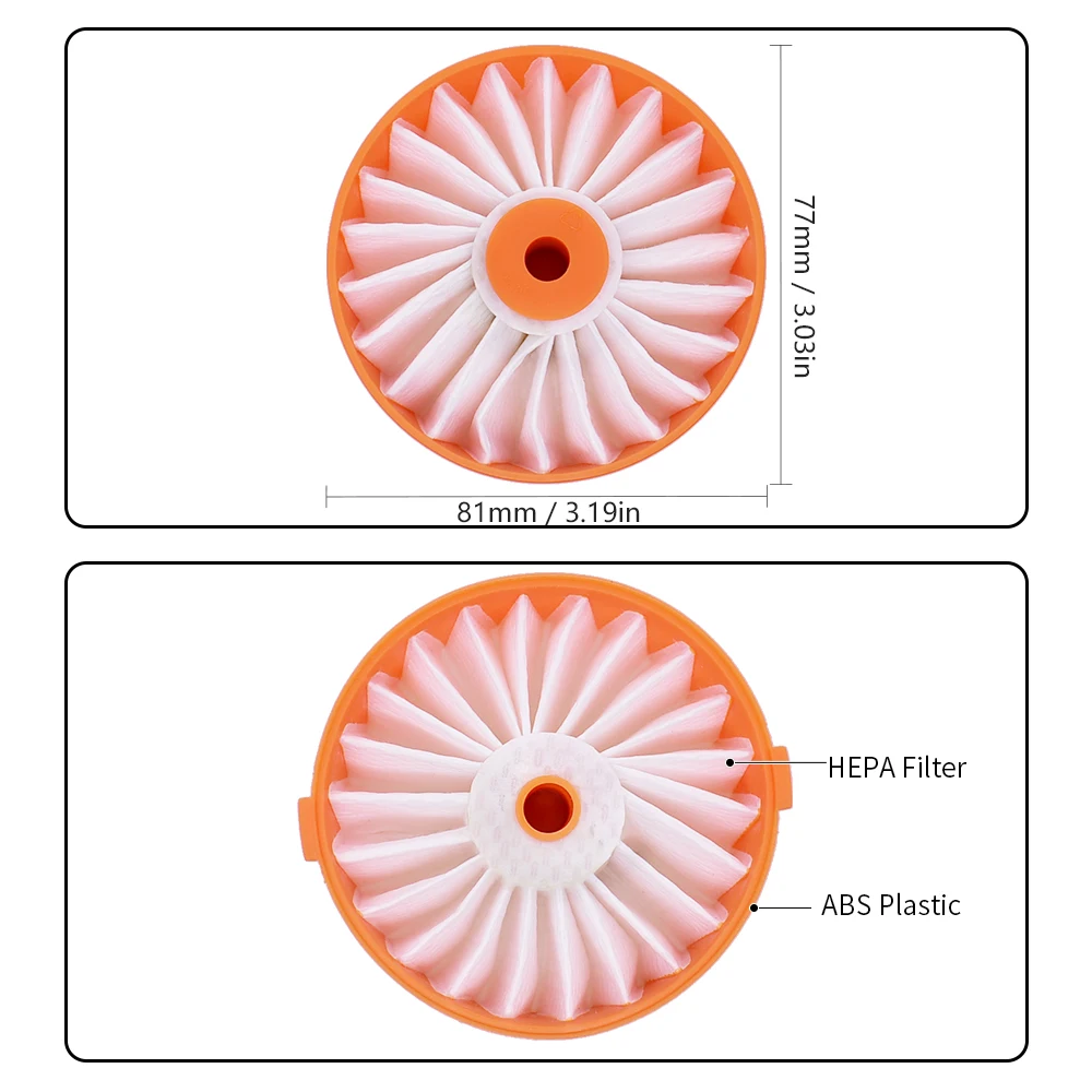 Filtry próżniowe szczotka główna kompatybilny z Black + Decker Bsv2020G bezprzewodowy odkurzacz Stick akcesoria filtr pyłowy zamienniki