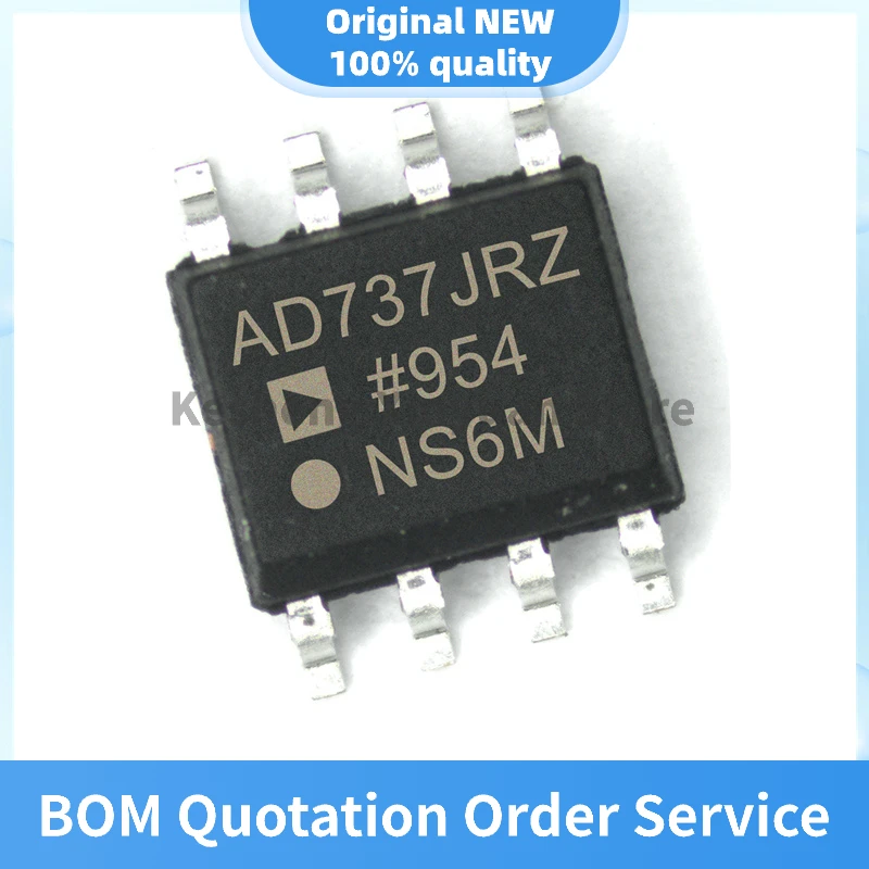 AD737JRZ SOIC-8 Converter, RMS to DC, Low Power 170 µA 0.16 mA