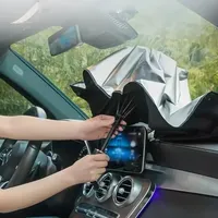Retractable Anti Uv Protection Car Umbrella Foldable Front Window Windshield Sun Shade Sunshade for Car