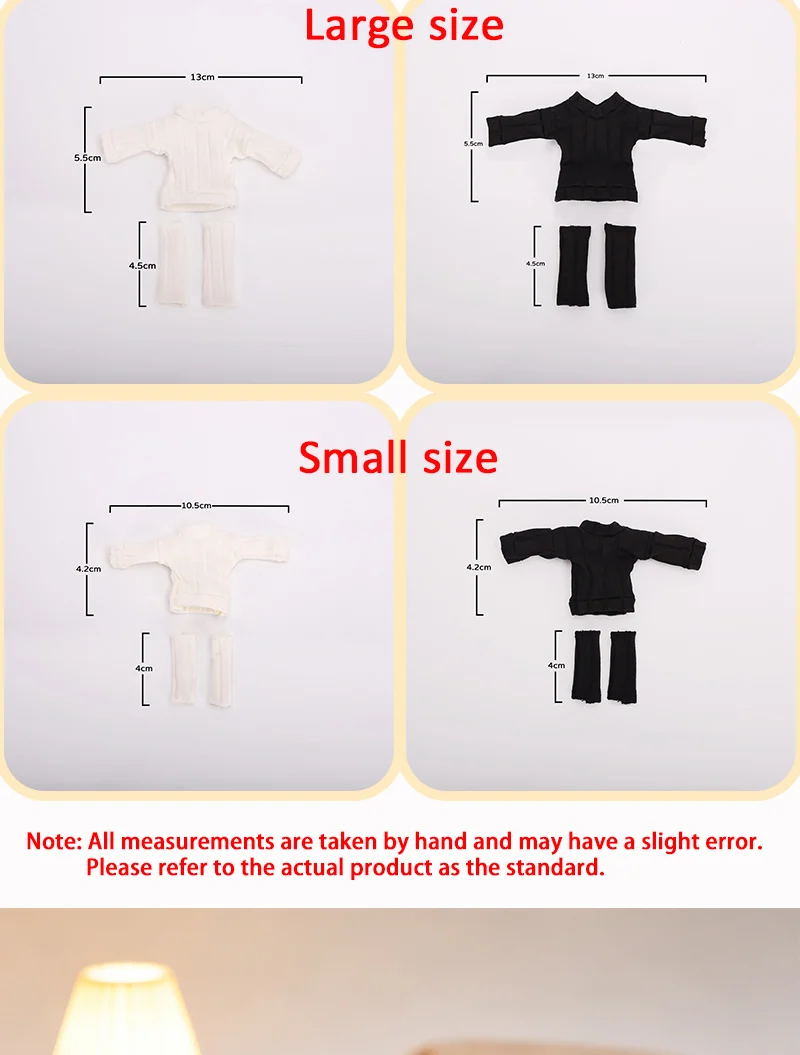 Sexy Off Shoulder Sweater Doll Clothes With Stacked Socks For OB11 Fits ASi Mitian Freedom Proposition 1/12 BJD Dolls