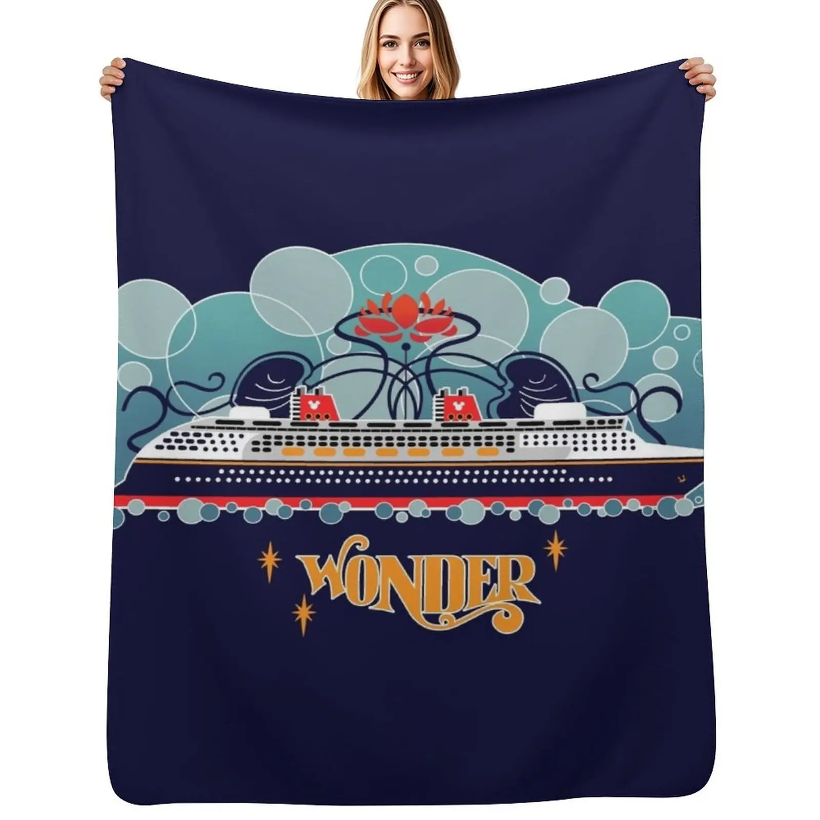 

The Wonder Throw Blanket Bed Fashionable Bed linens Luxury Thicken Summer Blankets