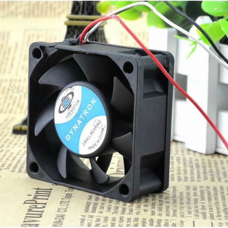 A+ 6025 12V0.80A DF126025BU 60*60*25MM 6CM violent PWM control speed three wire fan