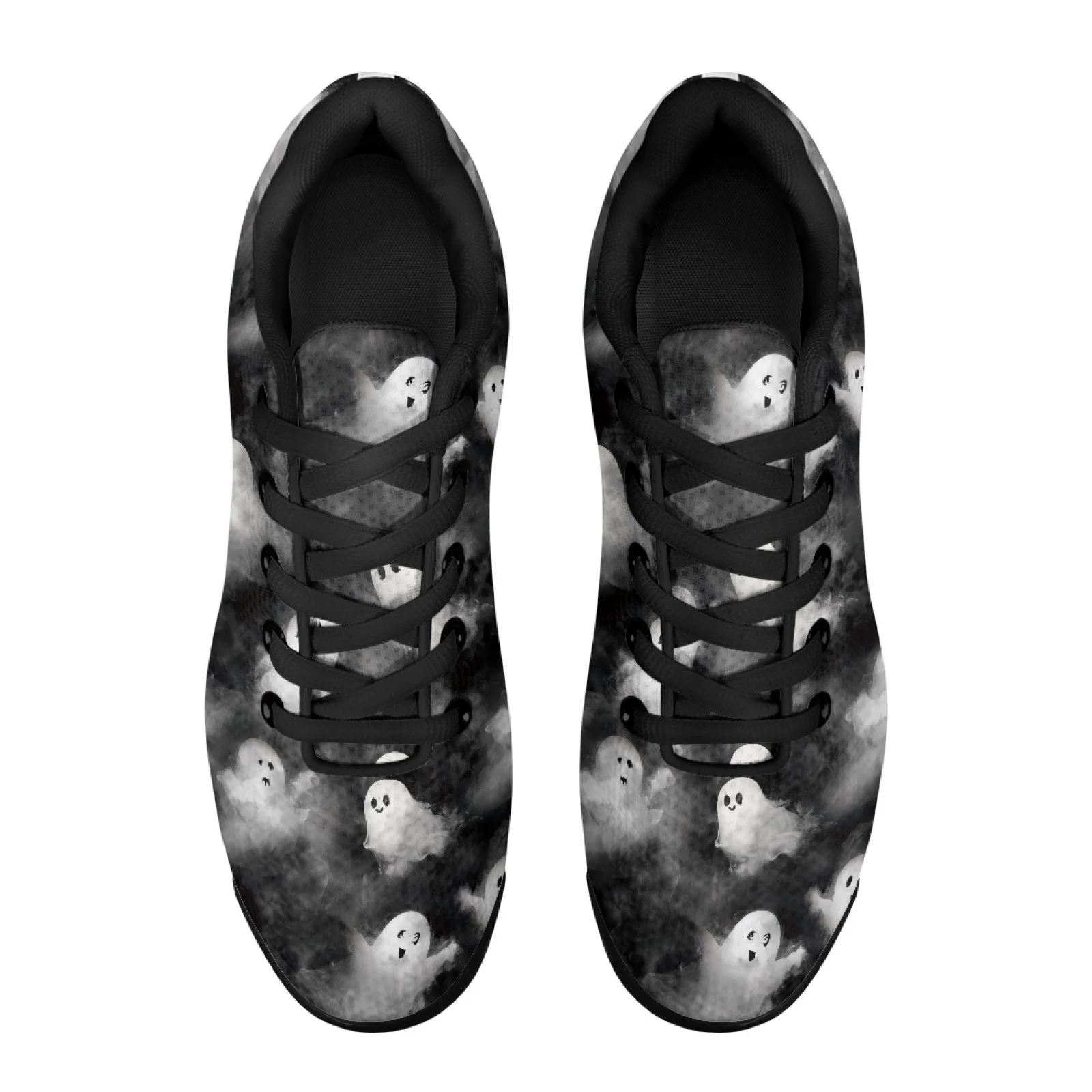 PENSTROLL Comfort Walking Sneakers Breathable Fashion Casual Sports Shoes for Athletic Mens Ghost Pattern
