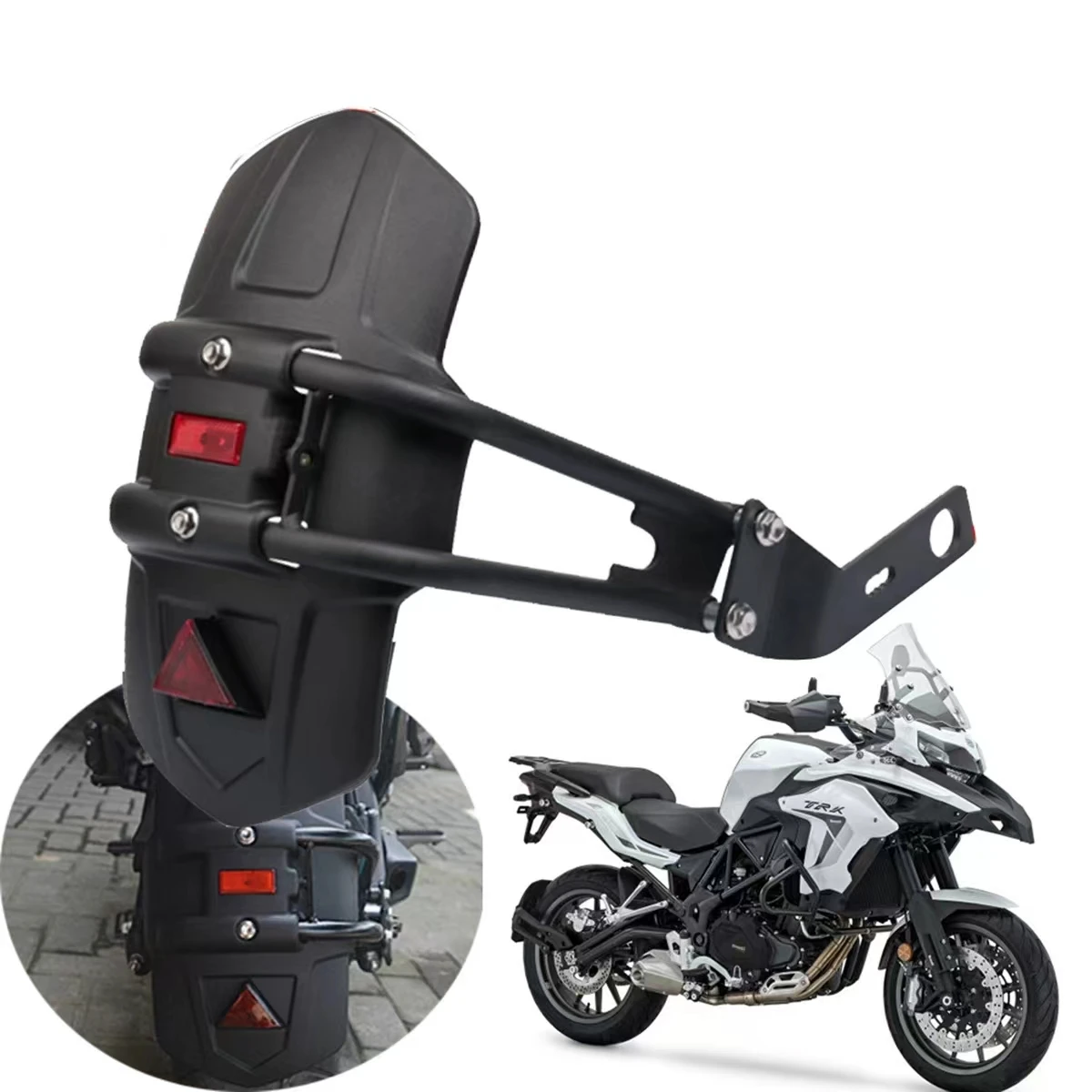 It is suitable for Yama MT-O7 MT-09 FZ250 XJR400XJR1200 FZIN FZ6 motorcycle sand board after modification of mud tiles