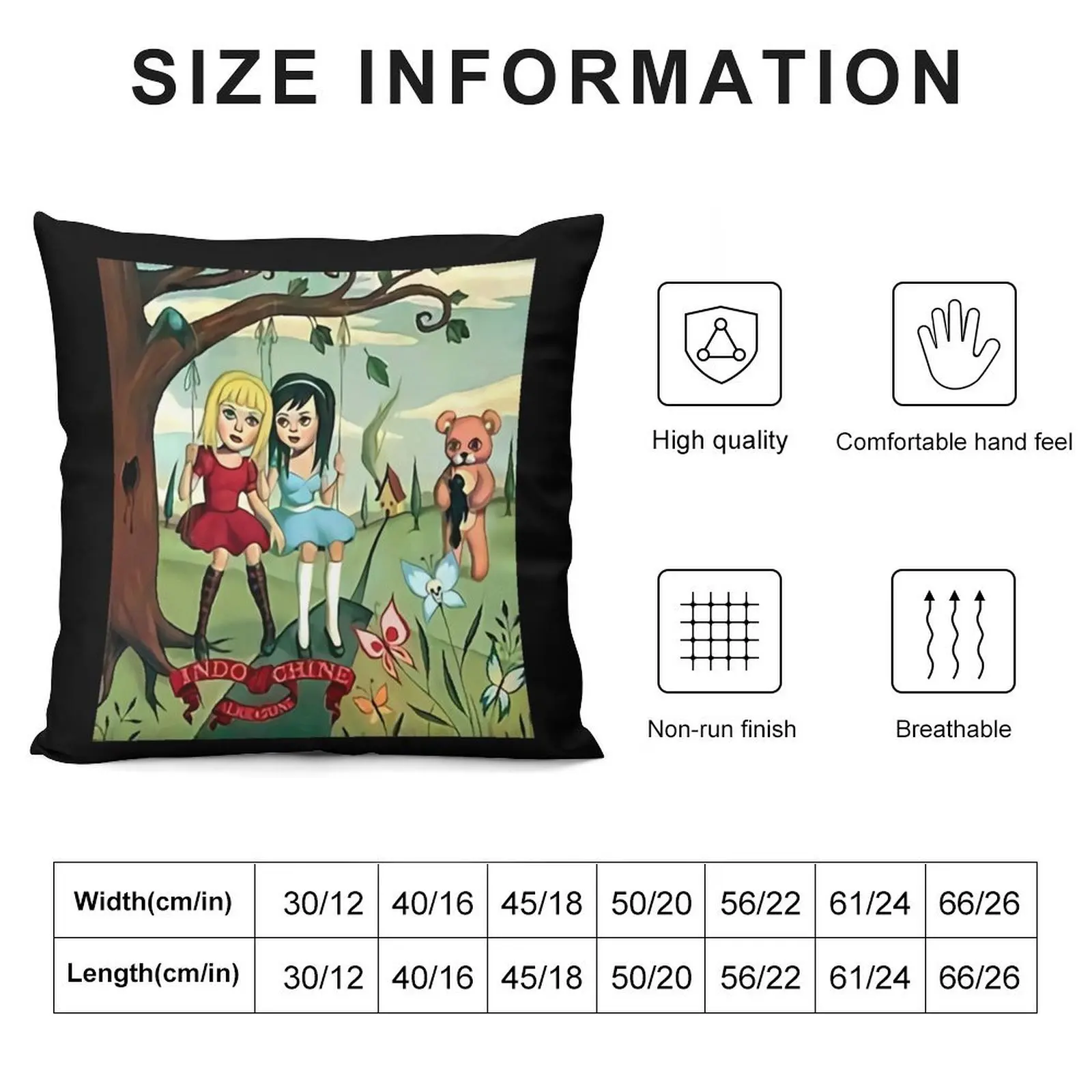 best selling of indochine Throw Pillow Christmas Pillow Sofa Cover pillow