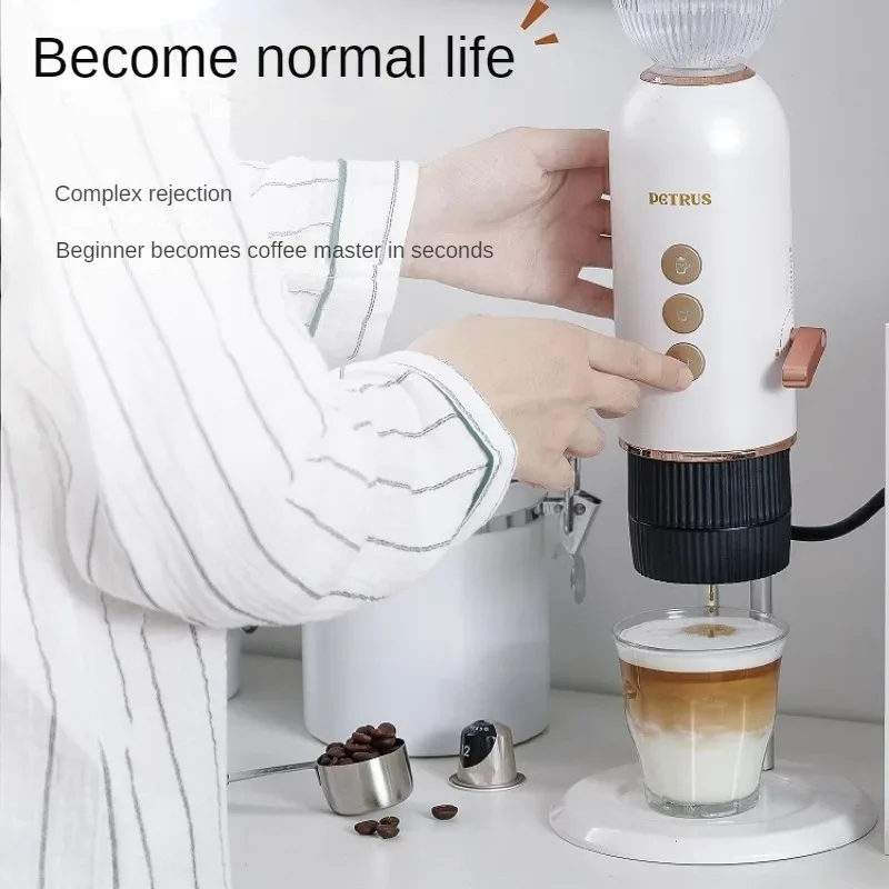 Draagbaar Koffiezetapparaat Italiaans Semi-Automatisch Compatibel Met Capsule Draagbare Mini Kleine Kantoorkoffiemachine Кофемашина