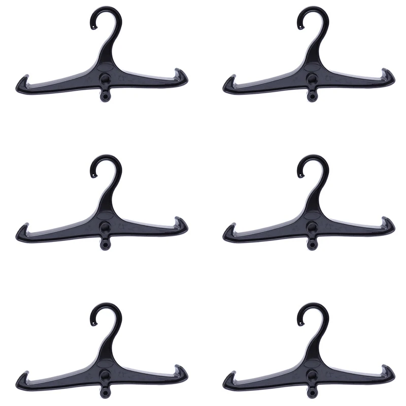 6X Scuba Diving Hanger Fast Drying Draining Snorkeling Surfing Gloves Accessories Dry Rack,Black