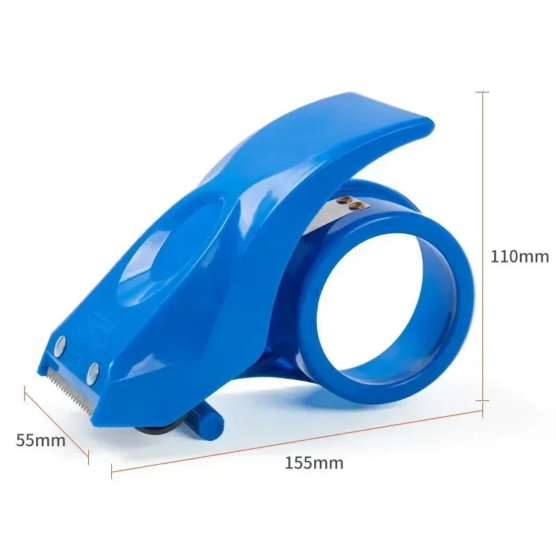 Plastic Sealing Packer Tape Dispenser Packaging Parcel 50mm Width Roller Tape Cutter Sealing Tape Holder Manual Packing Machine