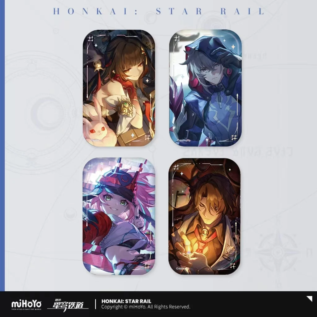 Honkai: Star Rail Light Cone Series Hoge uitstraling niveau blikken badge officieel Echt de derde editie verzamelcadeau