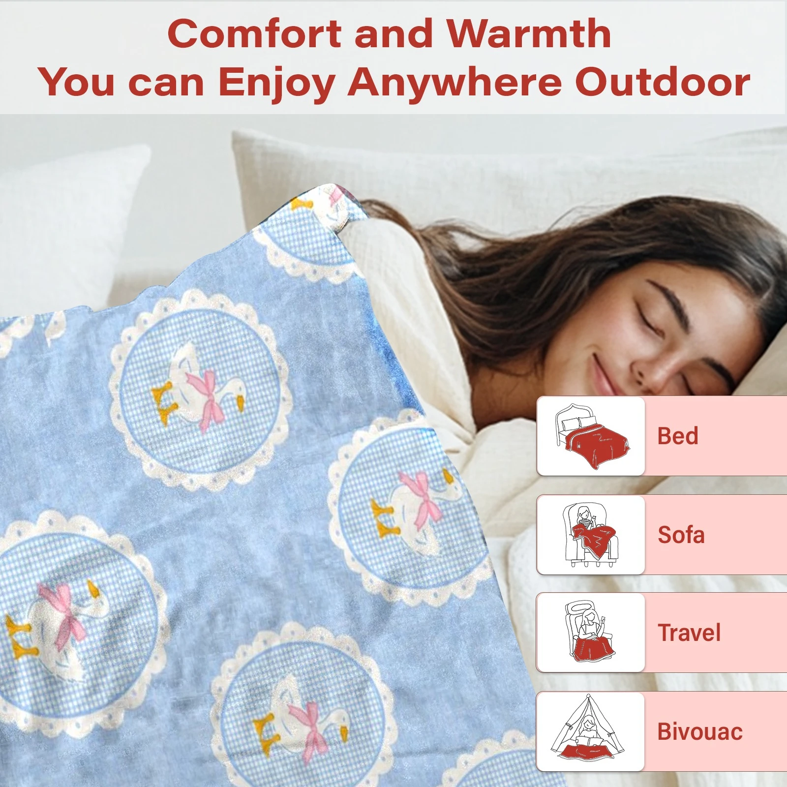 VIKAMA Gingham Blue Cottage Du - Baby Nursery In Hospital review and price