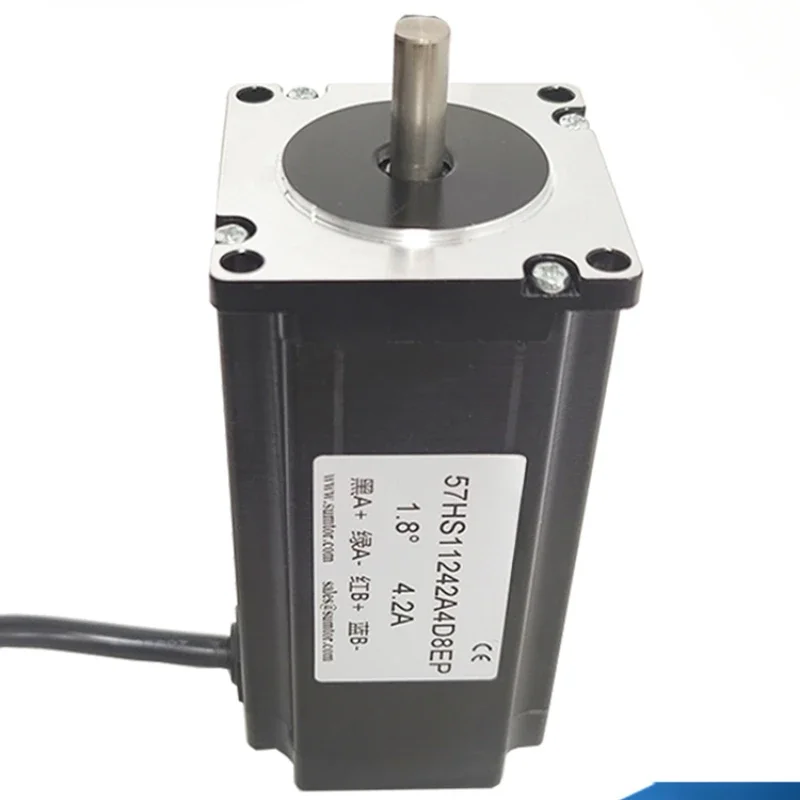 

24V hybrid 57 stepper motor 112mm large torque 3Nm single and double shaft 8mm