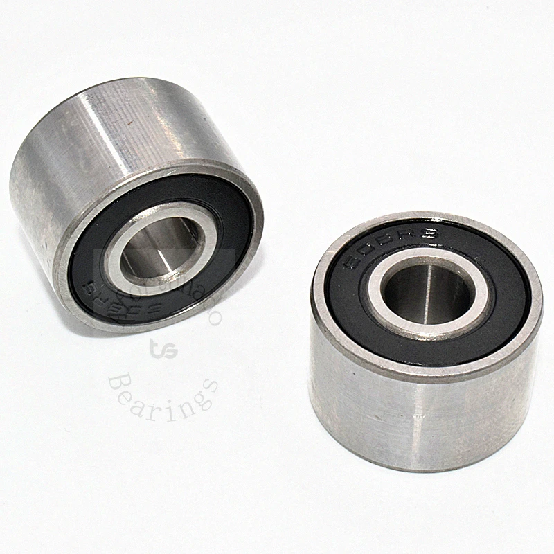 408-2RS Chrome Steel Rubber Sealed Bearings 5 Pieces 8*22*14(mm)
