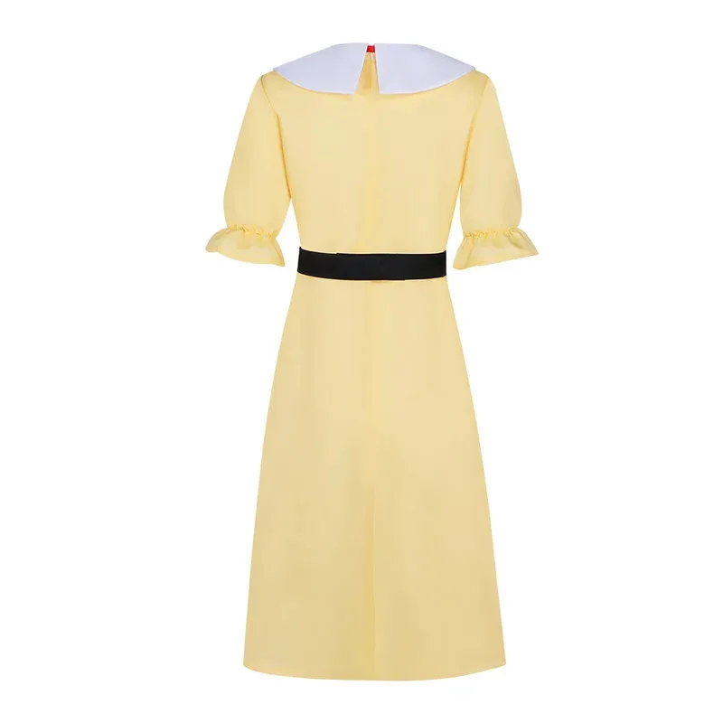 2026 Etoile Fujiko تأثيري Kawaii JK زي مدرسي شاحب أصفر تنورة طويلة القوس لوليتا Halloweena ؛ 3,v'5.t;8, #4