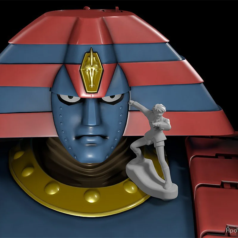 【100% Authentiek】Good Smile Company Originele MODEROID Giant Robo H=24cm Anime Karakter Assembleren Model Action Figure Geschenken Speelgoed