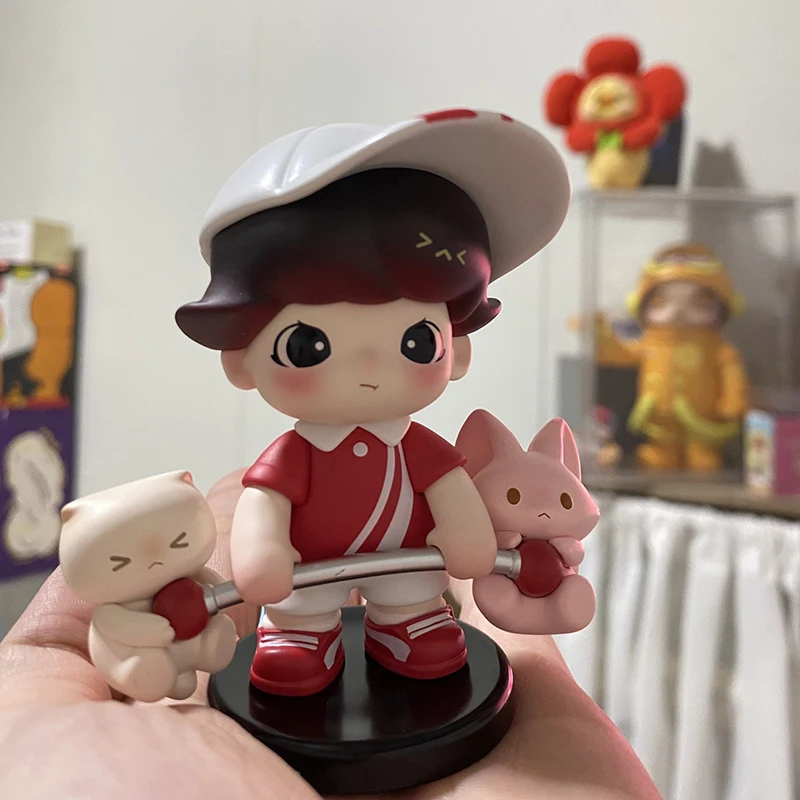 

DIMOO Ouch! So Heavy Action Figure Toys Cute Doll Model Pvc Statue Anime Figures Collection Decoration Give To A Child Gifts