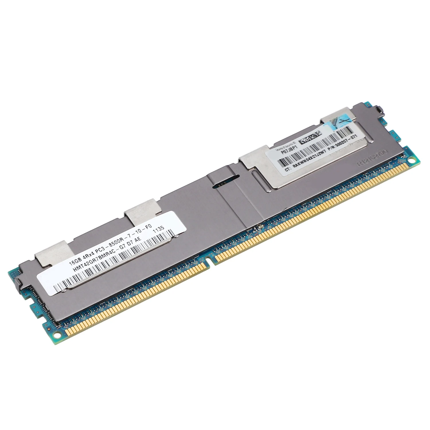 16GB PC3-8500R DDR3 1066Mhz CL7 Kamppin ECC REG Mémoire RAM 1.5V 4Rtage RDIMM RAM pour Serveur Poste de Travail