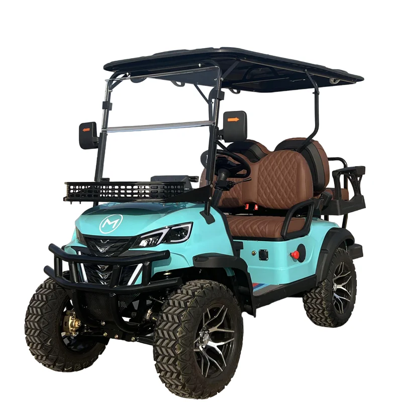 Customized Professional Design Electric Supplier Electric Golf Cart Lithium Battery 4 6 Seats Golf cart