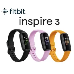 【Liquidação】Original novo Fitbit Inspire 3 Health & Fitness Tracker + pulseira esportiva de frequência cardíaca pulseiras de relógio