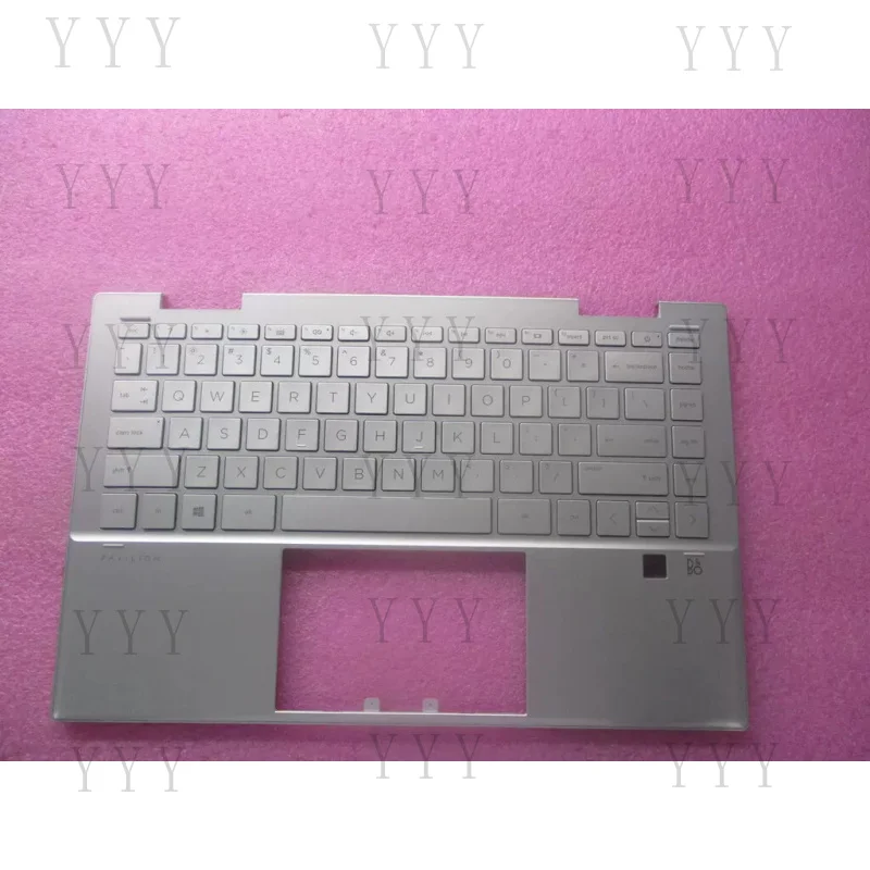 

Y+ Palmrest with Light Keyboard FP-Hole for HP Pavilion 14-DY 14T-DY M45219-001