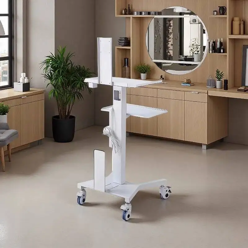 Professional Rolling Cart Manicure Salon Trolley Stainless Steel Drawers Storage Organizer Carrello Equipment Salon Furniture
