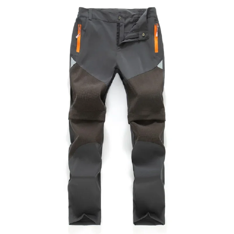 Summer Quick-Drying Detachable Children Climbing Trousers Girls Boys Hiking Pant Waterproof Sporty Spring Kids Outfits 105-170cm