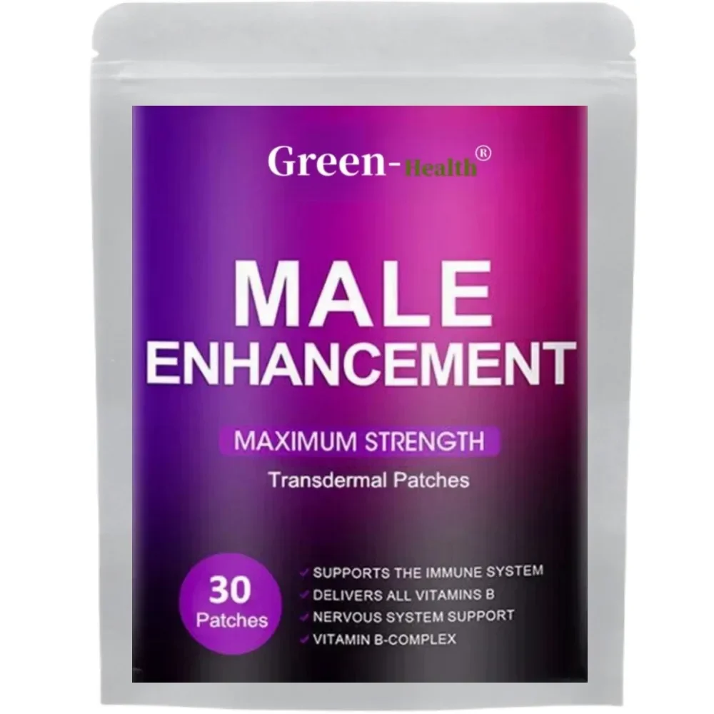 Male Enhancement Transdermal Patches,enlarger, Bigger,longer,growth,thicker,30 Patches One Month Supply